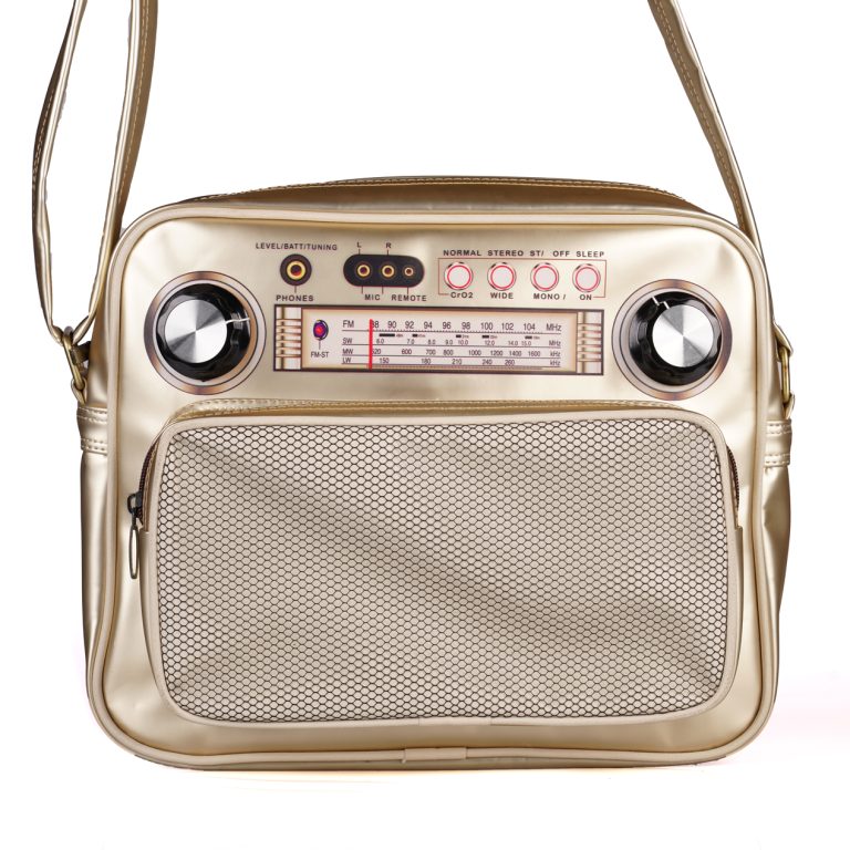 کیف رادیو طلایی